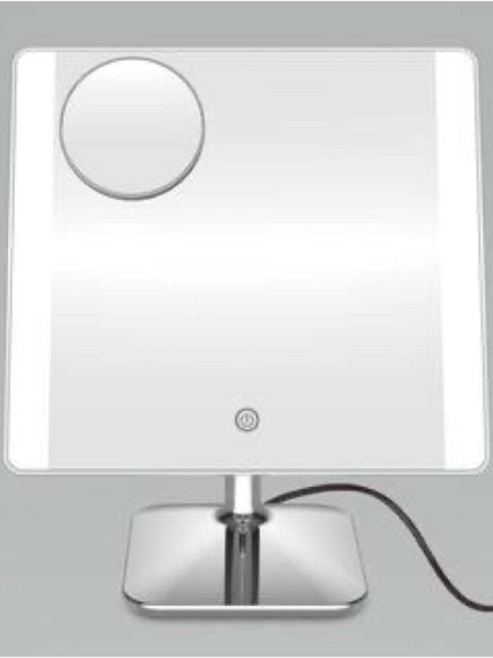 Conair 13.5 in. x 15.3 in. Tabletop Social Media Makeup Mirror with LED Lighting - Picture 6 of 9
